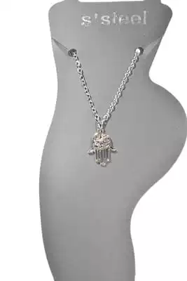 Chevillere Chaîne de cheville main de Fatma Argent