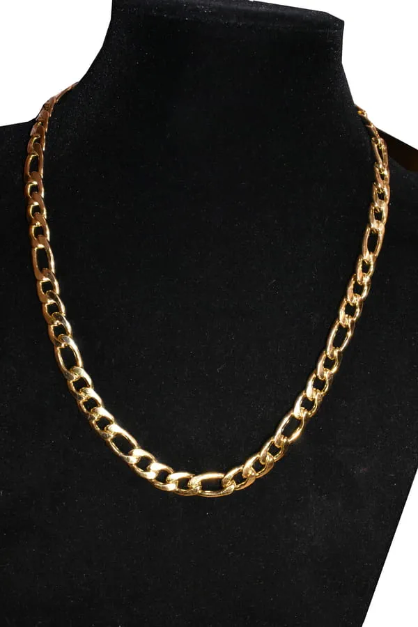 Collier homme 60cm Or