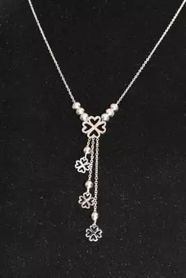 Collier tréfle Argent