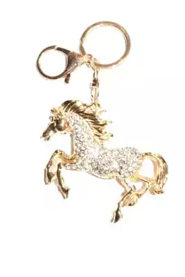 porte-cle cheval multicolore