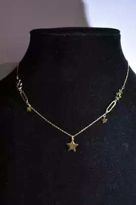 Collier étoile Or