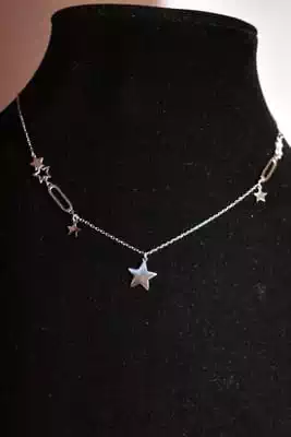 Collier étoile Argent
