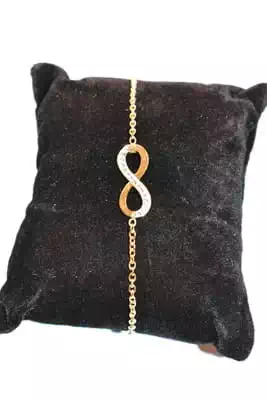 Bracelet infini Or