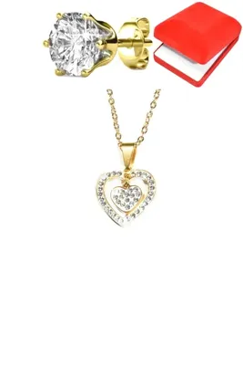 Coffret Coeur Or GU8569 