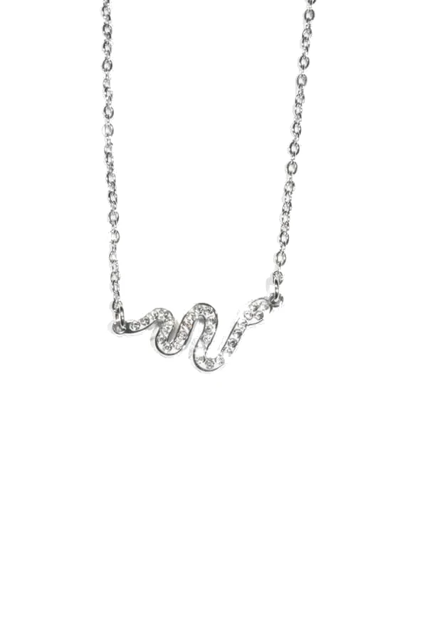 Collier serpent Argent