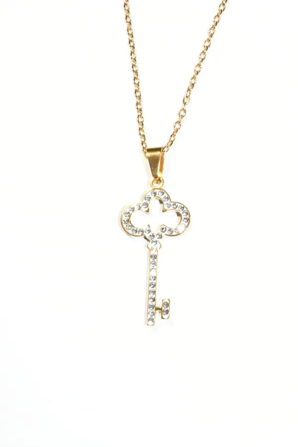 Pendentif clef Or