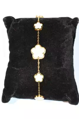 Bracelet fleur Or