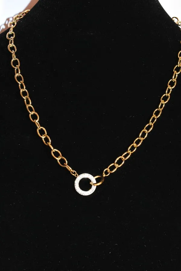 Collier infini union or