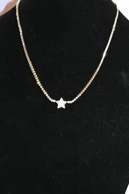 Collier étoile Or
