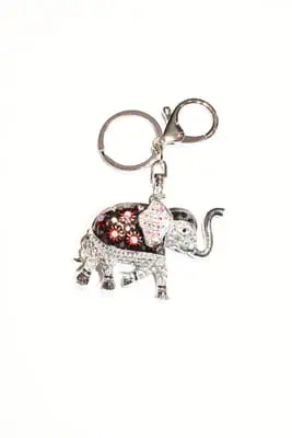 porte-cle éléphant Argent 29F2D9 