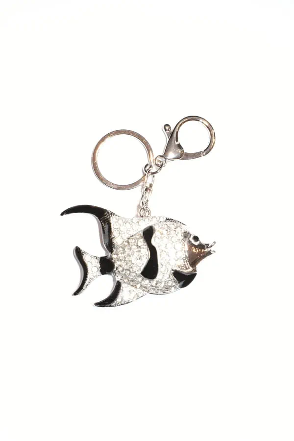 porte-cle poisson Argent