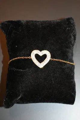 Bracelet coeur Or