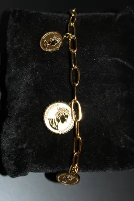 Bracelet reine Elizabeth Or