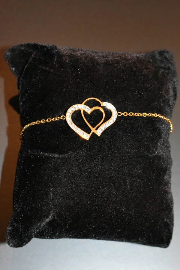 Bracelet coeur Or