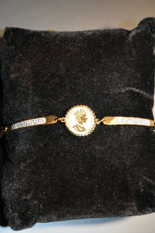 Bracelet reine Elizabeth Or