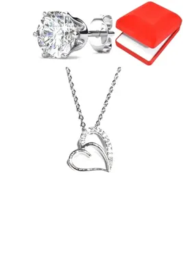 Coffret Coeur Argent