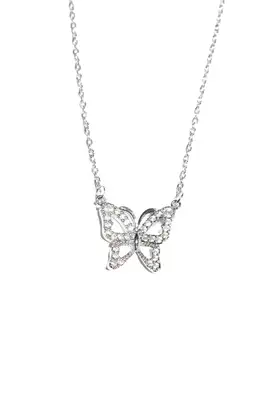 Pendentif papillon Argent