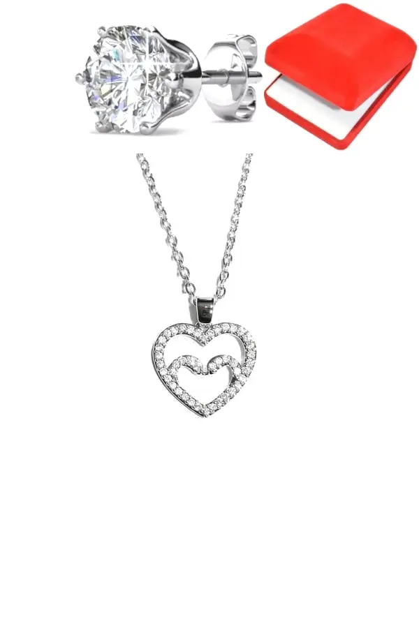 Coffret Coeur Argent