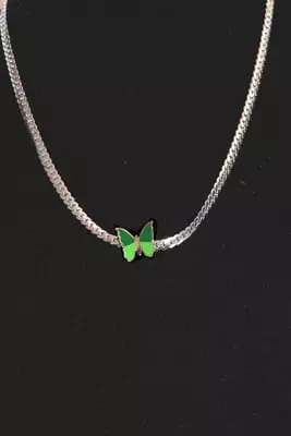 Collier papillon Argent