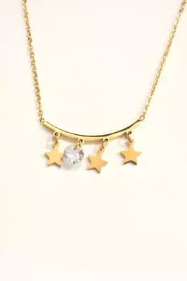 Collier étoile Or