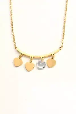 Collier Coeur Or