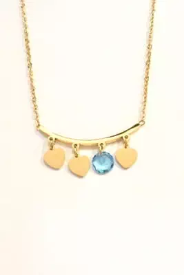 Collier Coeur Or