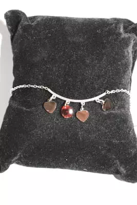 Bracelet Coeur Argent