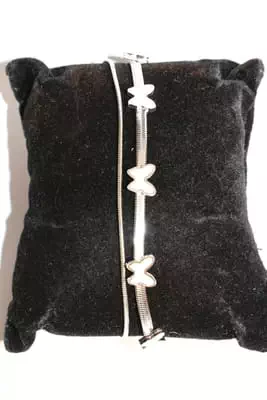 Bracelet papillon Argent