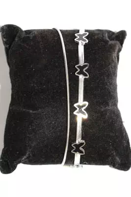 Bracelet papillon Argent