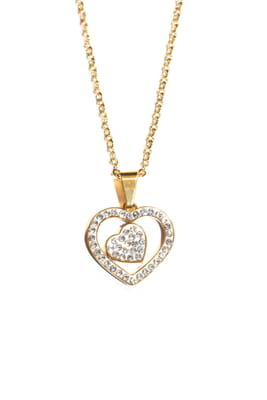 Pendentif coeur Or EFBB14