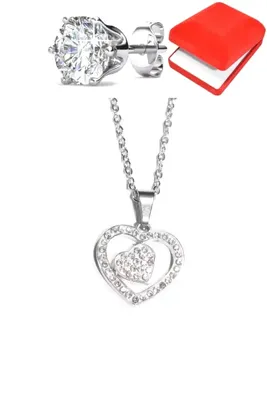 Coffret Coeur Argent