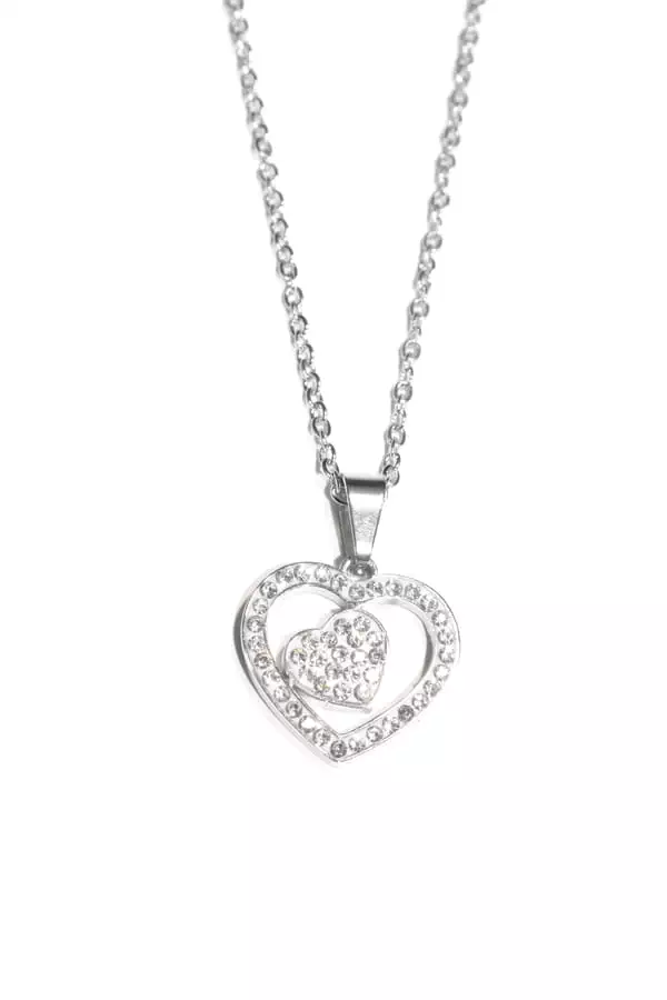 Pendentif coeur Argent