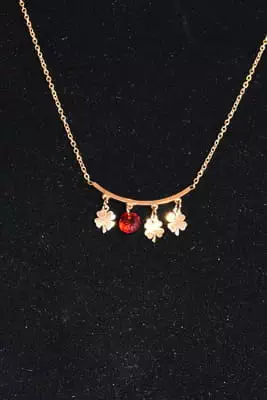 Collier trèfle Or