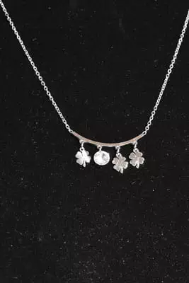 Collier trèfle Argent