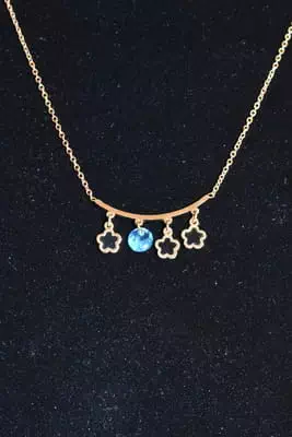 Collier fleur Or