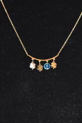Collier trèfle Or