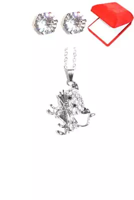 coffret chaîne en acier chat Argent