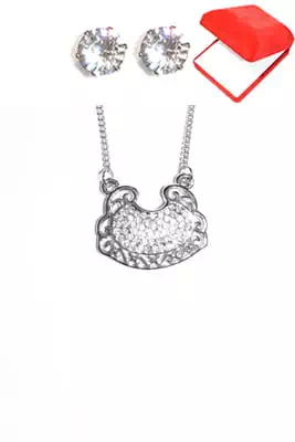 coffret chaîne en acier panier Argent
