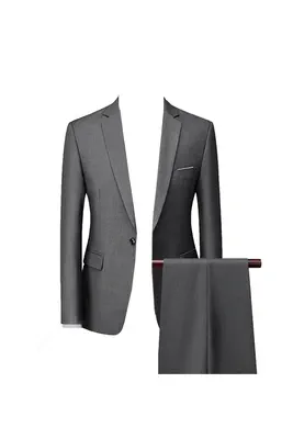 Costume de la maison La Sartoria slim-fit (veste+pantalon) Gris BC9653 