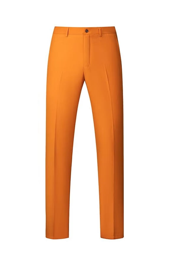 Costume de la maison La Sartoria slim-fit taille 46 veste - 38 pantalon Orange