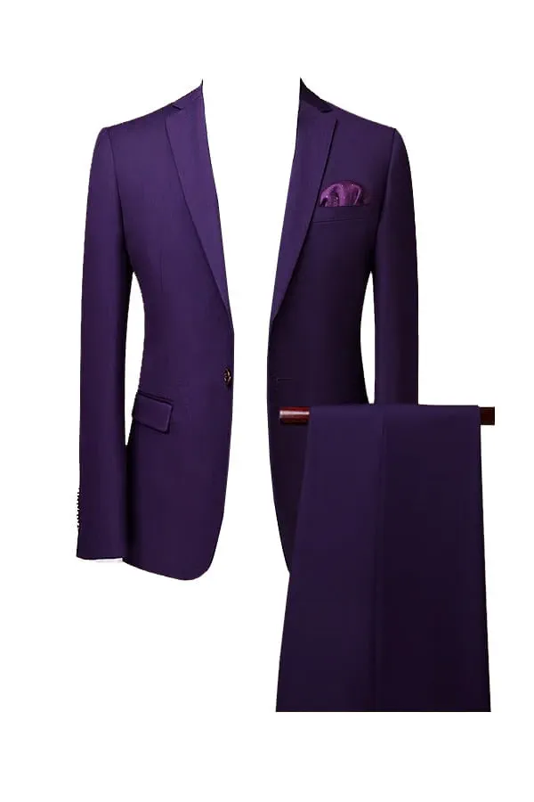 Costume de la maison La Sartoria slim-fit taille 50 veste - 42 pantalon Violet