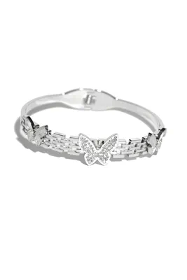 Jonc papillon Argent