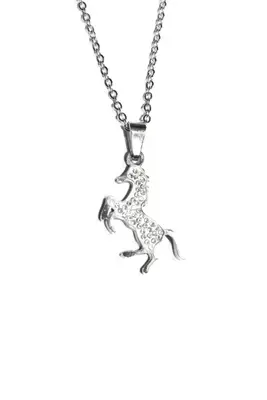 Pendentif cheval Argent