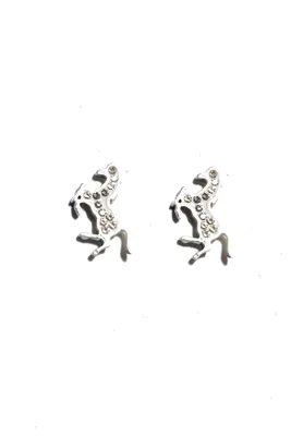 Boucle-d-oreille cheval Argent