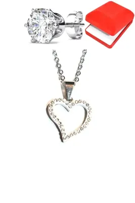 Coffret Coeur Argent