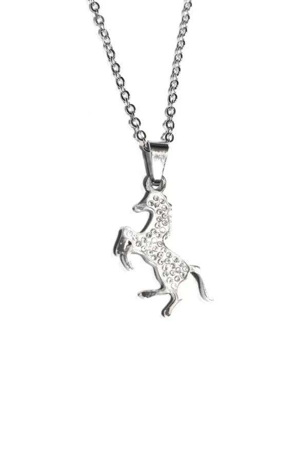 Pendentif cheval Argent