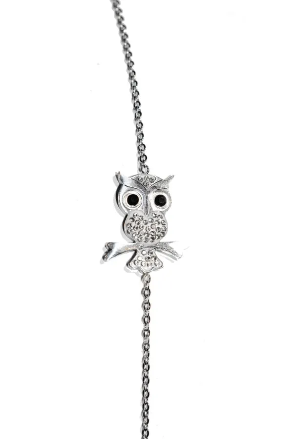 Bracelet hibou chouette Argent