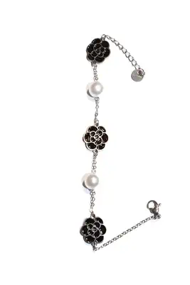 Bracelet fleur Argent