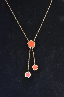 Collier fleur Or