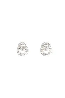 Boucle-d-oreille infini Argent